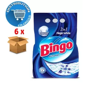 Bingo pudra detergent 2kg 2in1 Magic White