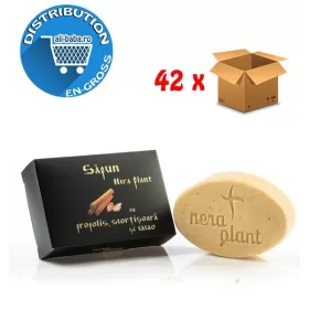 Nera Plant sapun solid 110g Propolis, scortisoara si cacao