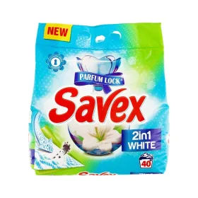 Savex detergent de rufe pudra automat 4kg White