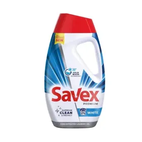 Savex detergent de rufe lichid 1.08L Premium White 24 spalari