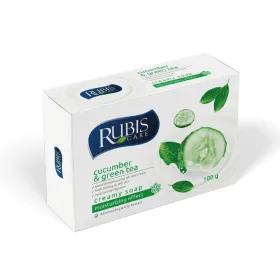 Rubis sapun 100g Cucumber & Green Tea