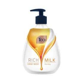 Teo sapun lichid cu pompita 400ml Rich Milk Honey