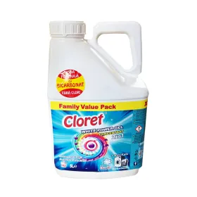 Cloret detergent de rufe, lichid, automat 5L, White Power