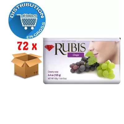 Rubis sapun solid 125g Grape