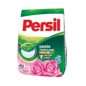 Persil Expert detergent automat de rufe pudra 5kg, 33 spalari, Trandafir, Color si Alb
