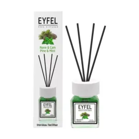 Eyfel odorizant de camera cu bete 120ml, Mint & Pine (Menta si Pin)