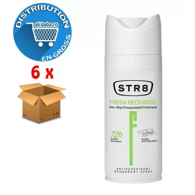 Str8 deodorant barbati spray 150ml Fresh Recharge