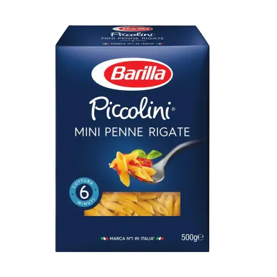 Barilla paste grau dur 500g Mini Penne Rigate