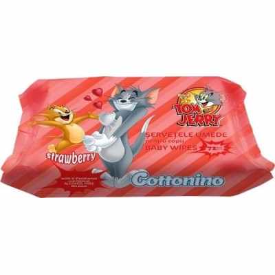 Cottonino wet wipes for children 15 pcs/pack Bubble Gum