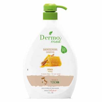 Dermomed shower gel with pompita 1L Tuscany Miele