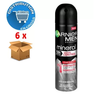 Garnier deodorant barbati spray 150ml Mineral Action Control Termic